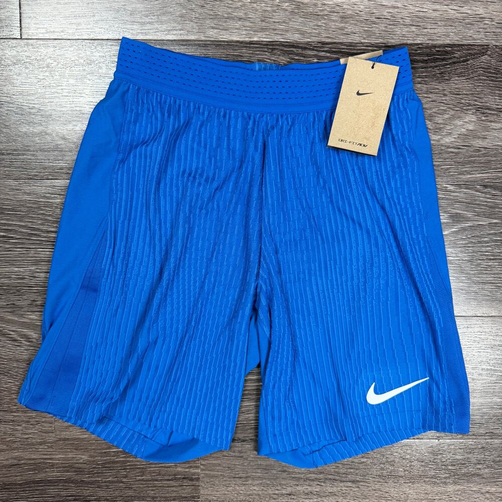 Nike Dri-FIT ADV VaporKnit Soccer Shorts Blue Men's S NWT FZ9352-463